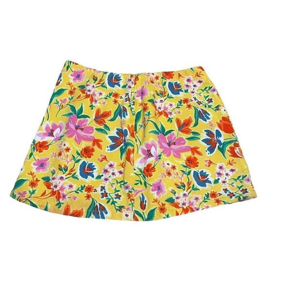 Tommy Hilfiger Women’s Size 14 Floral Yellow Pencil Straight Skirt Knee Length - Picture 14 of 15